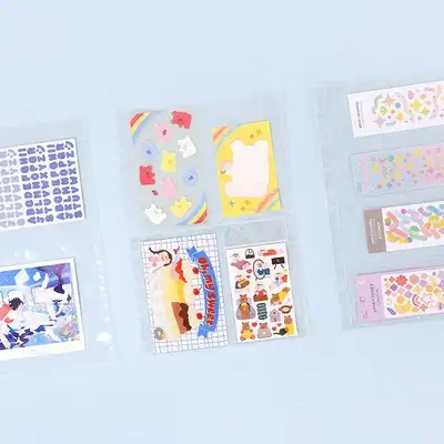 Deco Pocket Big A4 3-Ring Binder Refill [Double-Sided]