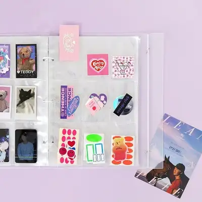 Deco Pocket Big A4 3-Ring Binder Refill [Single-Sided]