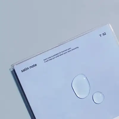 [B6] サテンノート [M80/M70 Plus] PVCカバー