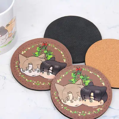 [Spinach Bouquet] Webtoon Coaster | Webtoon Goods