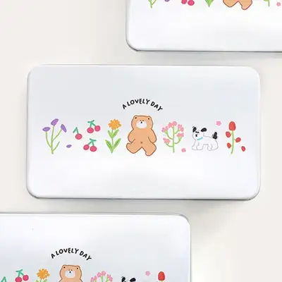 Momo Pop A LOVELY DAY Tin Case