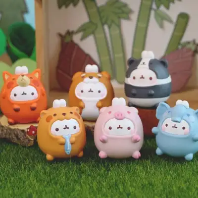 Molang and Animal Friends Random Figure v.2