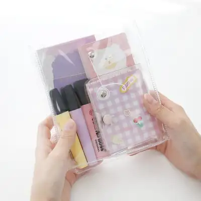 Momopop Transparent Multi-Purpose Masking Tape Sticker PVC Pouch
