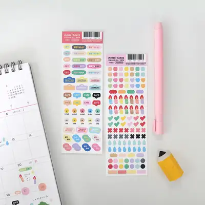 Momo Sticker Diary Decorating Deco Mini Sticker