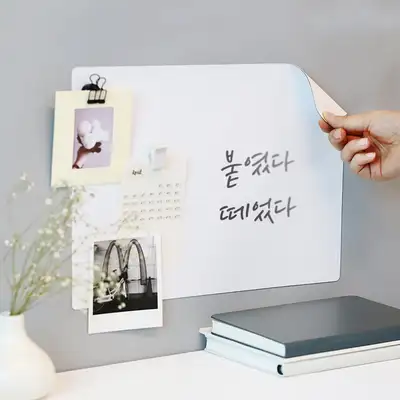 Momopop Adhesive Magnetic Whiteboard LARGE 340x240