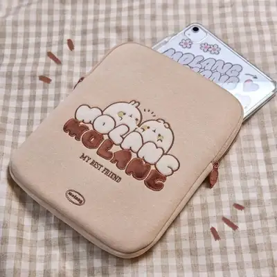 Molang Milk Tea Mood Tablet Pouch