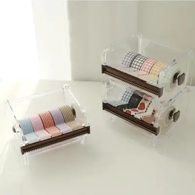 Momo Pop Masking Tape Dispenser with Cutter Storage Box