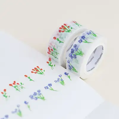 Momomate Vintage Flower Masking Tape