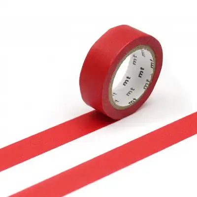 mt Masking Tape Deco 15mm Basic MT Mate 181 Red