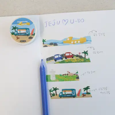 Momomate Jeju Udo Masking Tape