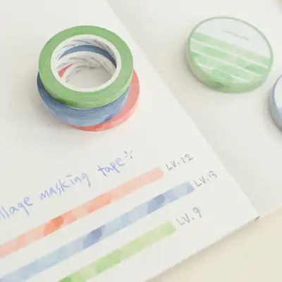 Momomate Slim Collage Masking Tape