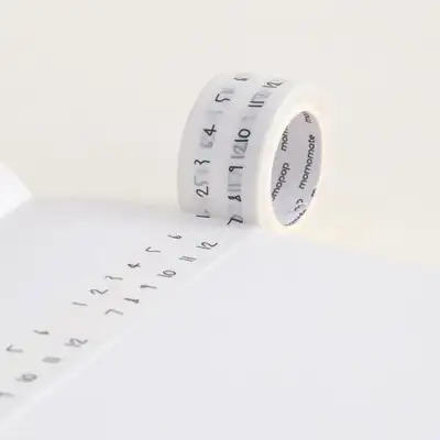 Momomate Months 20 Masking Tape