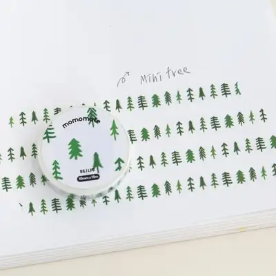 Momomate Mini Wood Masking Tape