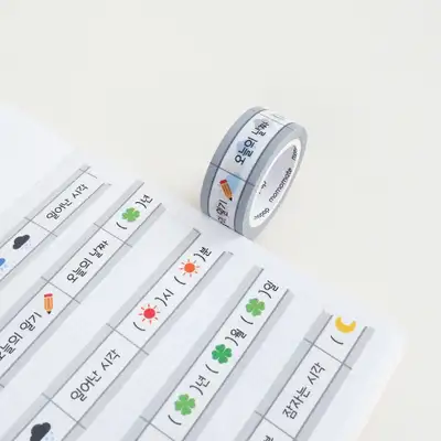 Momomate Today's Diary Masking Tape