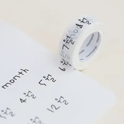 Momo Mate Months Masking Tape