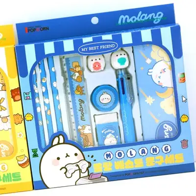 Wish Fairy Molang Gold Foil Postcard Set