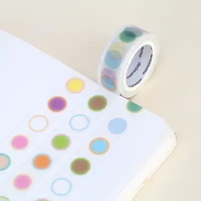 Momomate Vintage Dot Masking Tape