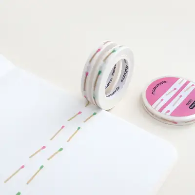 Momomate Matchstick Masking Tape