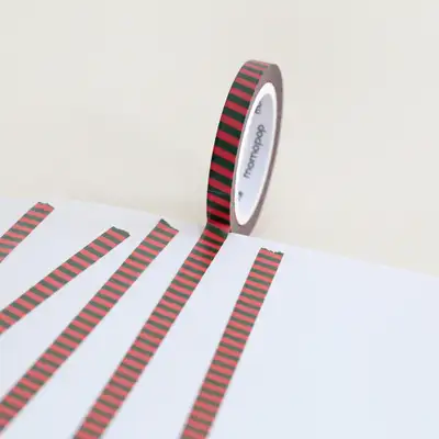 Momomate Slim Christmas Masking Tape