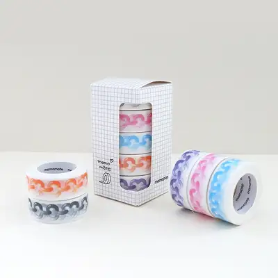 Momomate Jelly Chain Masking Tape Set