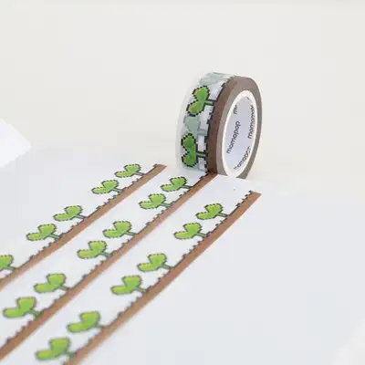 Momomate Pixel Sprout Masking Tape