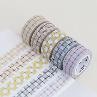 Momomate Tile Check Masking Tape