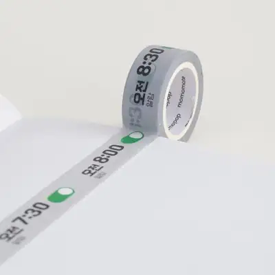Momomate Morning Alarm Widget Masking Tape