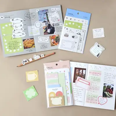 Ochep Daily Matte Paper Everyday Cute Sticker Pack