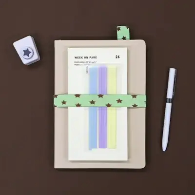 O-CHECK Cute Book Band Diary Binding Reading Accessory