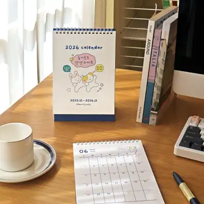O-CHECK 2026年15个月桌历 聪慧的理想生活