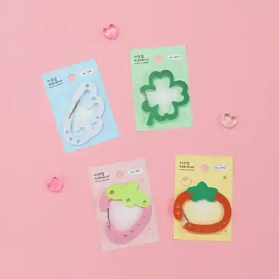 O-CHECK亚克力卡拉宾钥匙扣包挂
