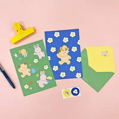 O-CHECK 朋友們信紙組_ver.2