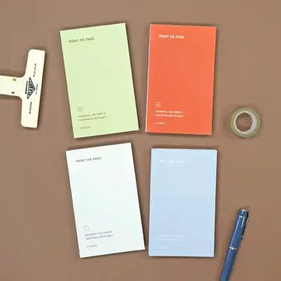 O-CHECK DESIGN GRAPHICS Point On Page便籤簿