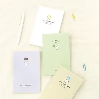 O-CHECK Best Wishes Dream Come True 100-Day Diary Weekly Class Note