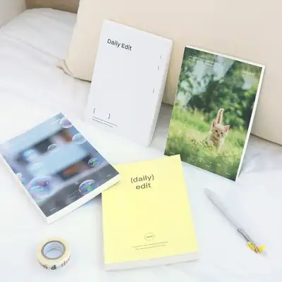 O-CHECK Perpetual Daily Edit Diary