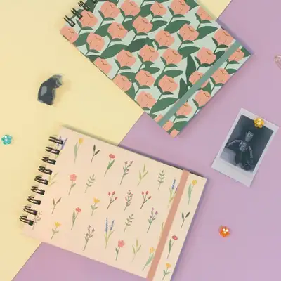 O-CHECK Mini Scrap Book (Photo Album Collectible Book)