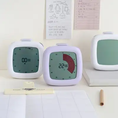 Momo Pop Silent Digital Study Timer - No Ticking Sound