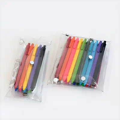 KACO Soft Gel Pen 10 Color 20 Color Pencil Case Set Neutral Pen Writing Supplies