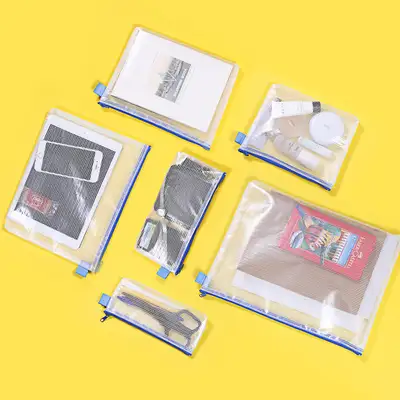 Slim Clear Pouch 7-Piece Set