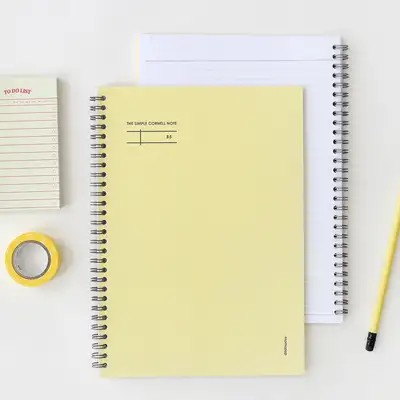 MomoPop The Simple Spring Cornell B5 Writing Notebook