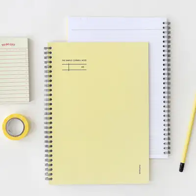 The Simple Spring Cornell Note B5