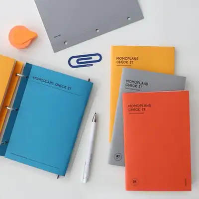 MomoPop Monthly Checkit Binder Planner
