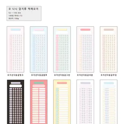 Onini | O-Jit-Sun-Da, O-X (24 Types)
