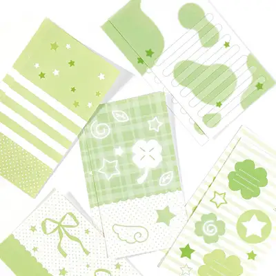 Moitto | Lucky Matcha Decorative Paper Pack