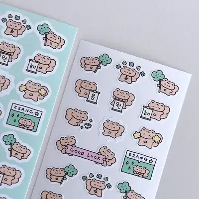 PopoForest | Cheering You On Seal Stickers