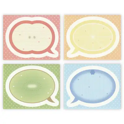 Earth Scoop of P | Fruit Speech Bubble Kraft Paper Pack
