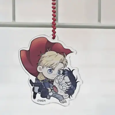 The Peacock Family's Home Tutor Dangling Acrylic Charm 1 Type | Acrylic Goods