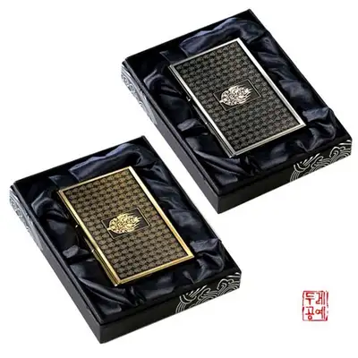 武寧王陵王金冠飾金属名刺入れ
