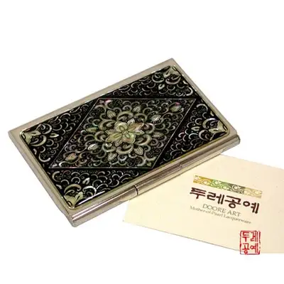 螺鈿名刺入れ[唐草]