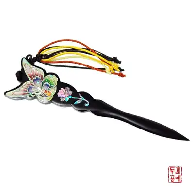 黒檀バタフライペーパーナイフ